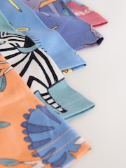 Safari Animals Soft Waistband Trunks 5 Pack (1.5-16yrs) - Image 9 of 9
