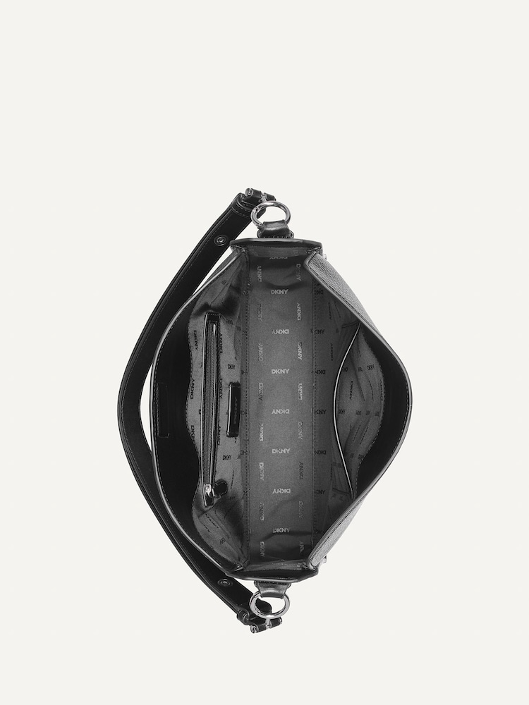 DKNY Akia Hobo Black Bag - Image 7 of 7