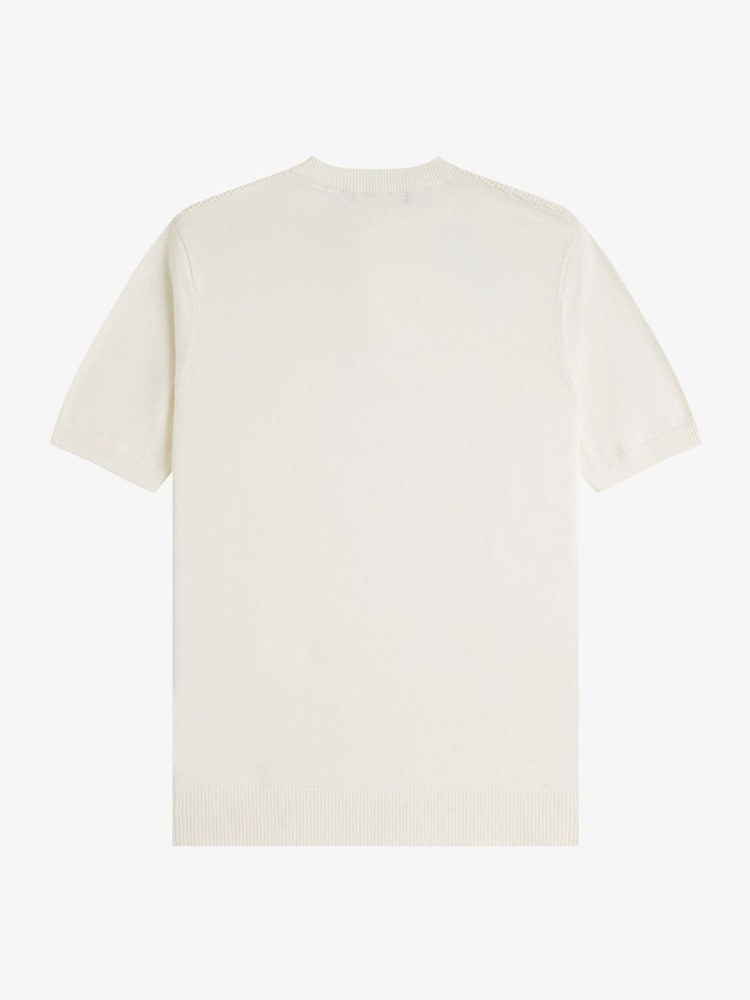 Fred Perry Waffle Henley T-Shirt - Image 7 of 7