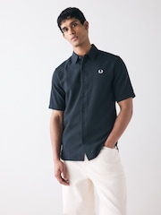 Fred Perry Textured Seersucker Shirt - Image 1 of 7