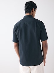 Fred Perry Textured Seersucker Shirt - Image 4 of 7