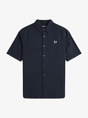 Fred Perry Textured Seersucker Shirt - Image 6 of 7