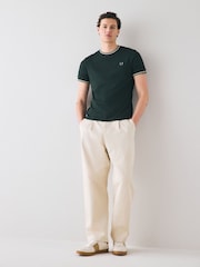 Fred Perry Twin Tipped Logo T-Shirt - Image 2 of 5