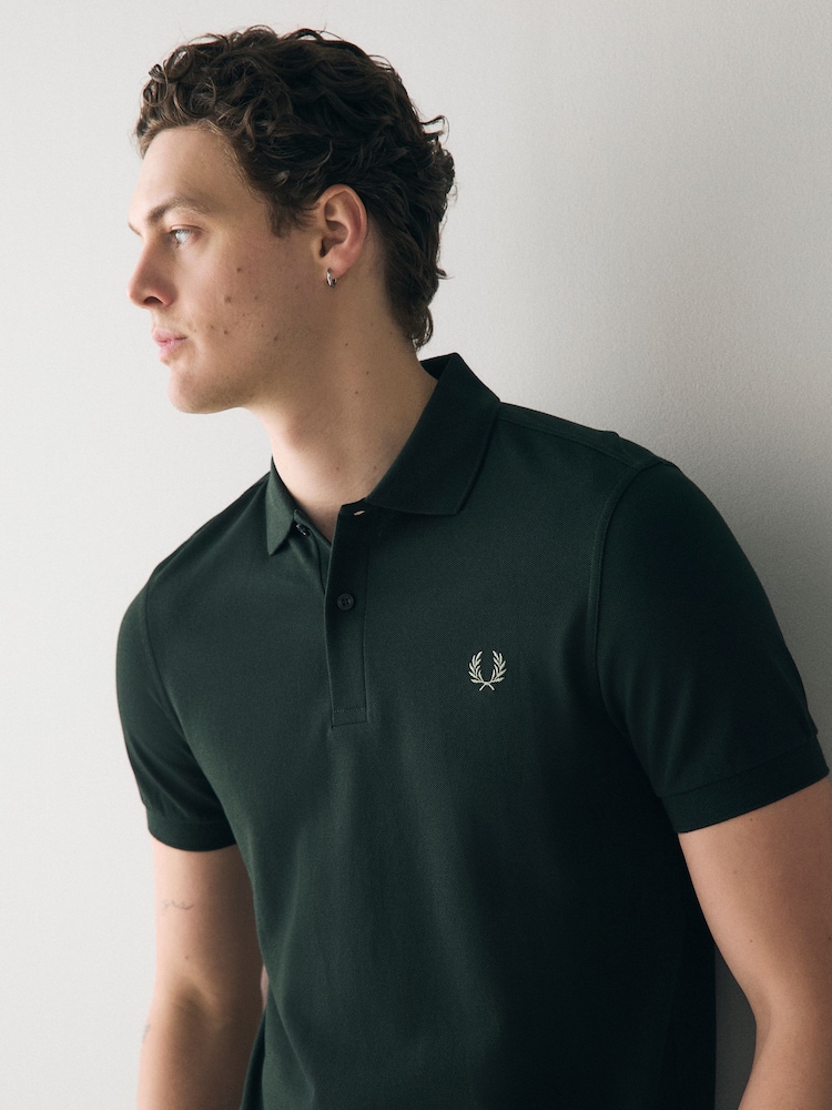 Fred Perry Plain Polo Shirt - Image 4 of 7
