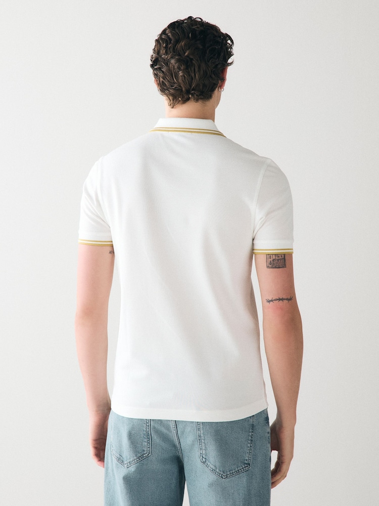 Fred Perry Twin Tipped Polo Shirt - Image 4 of 7