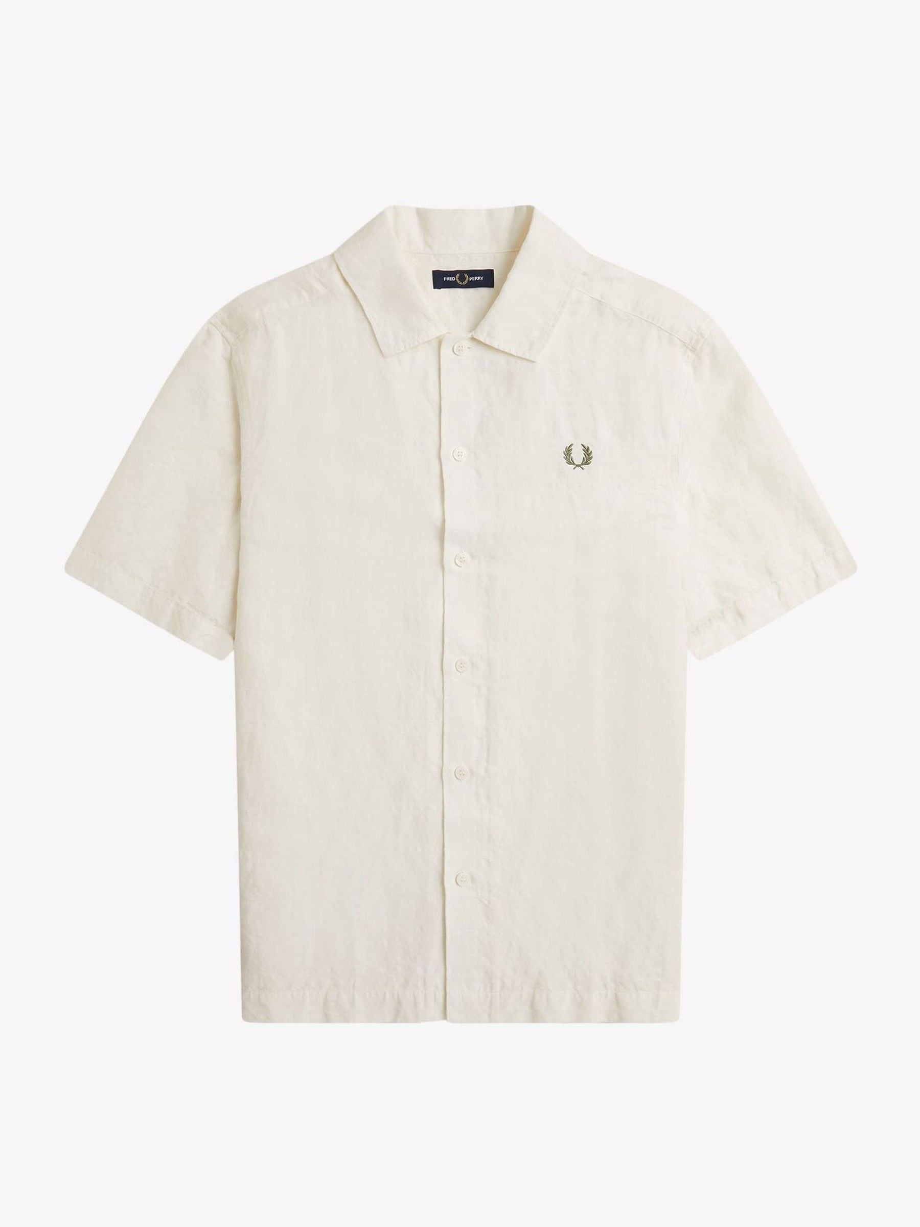 トップス FRED PERRY Buy Fred Perry Jacquard Linen Blend Shirt from Next Canada