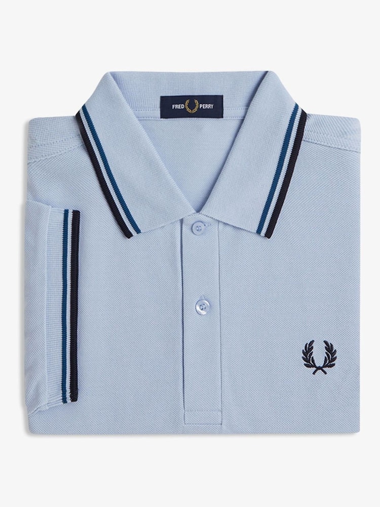 Fred Perry Twin Tipped Polo Shirt - Image 8 of 8