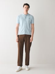 Fred Perry Button Through Short Sleeves Shirt - Image 4 of 6