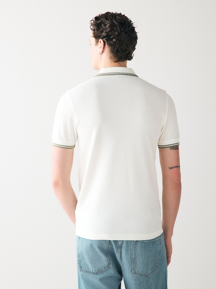 Fred Perry Twin Tipped Polo Shirt - Image 3 of 7
