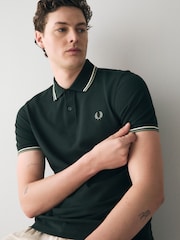 Fred Perry Twin Tipped Polo Shirt - Image 3 of 8