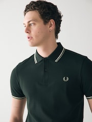 Fred Perry Twin Tipped Polo Shirt - Image 4 of 8