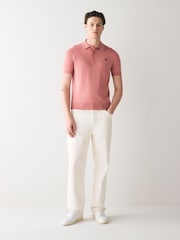 Fred Perry Cotton Knitted Polo Shirt - Image 2 of 5