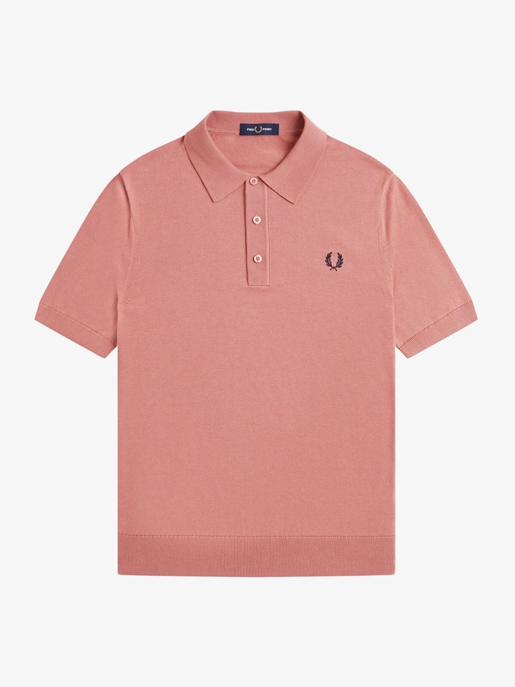 Buy Fred Perry Cotton Knitted Polo Shirt from Next USA