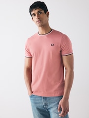 Fred Perry Twin Tipped Logo T-Shirt - Image 1 of 5