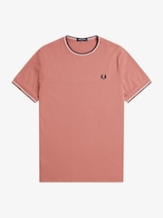 Fred Perry Twin Tipped Logo T-Shirt - Image 4 of 5
