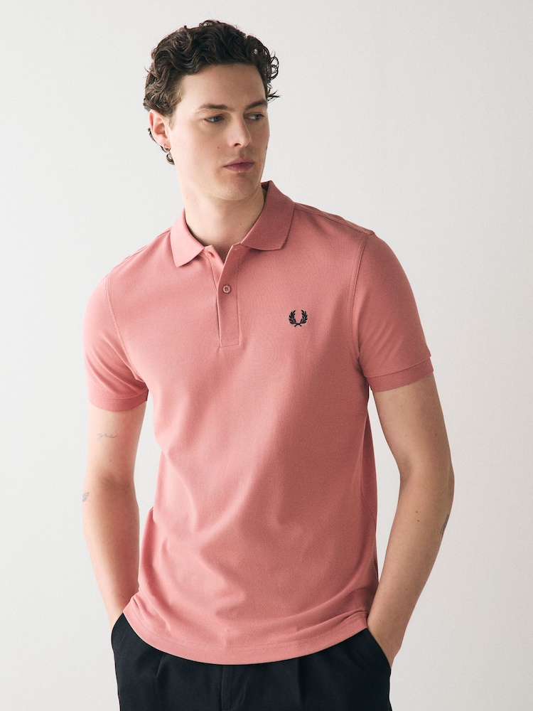 Fred Perry Plain Polo Shirt - Image 3 of 7