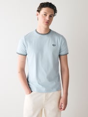 Fred Perry Twin Tipped Logo T-Shirt - Image 1 of 6