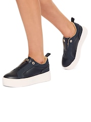 KG Kurt Geiger Leighton Knit Gem Trainers - Image 1 of 5