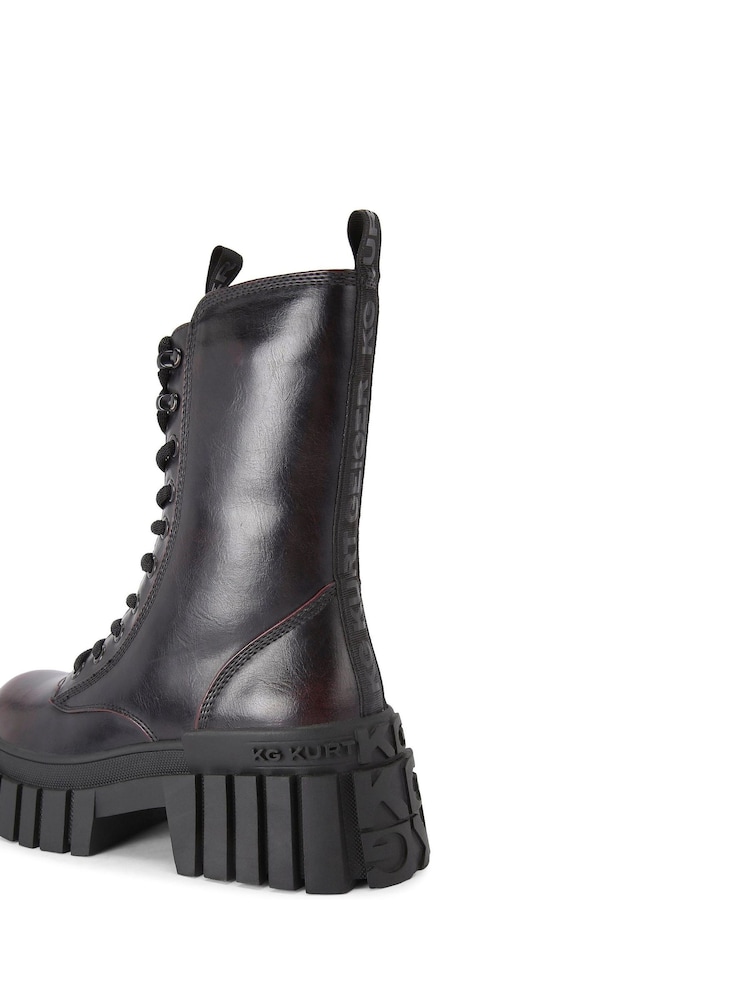 أحمر ـ بوت برباط Tegan من KG Kurt Geiger - صورة 5 من 5 أحمر ـ بوت برباط Tegan من KG Kurt Geiger - صورة 5 من 5