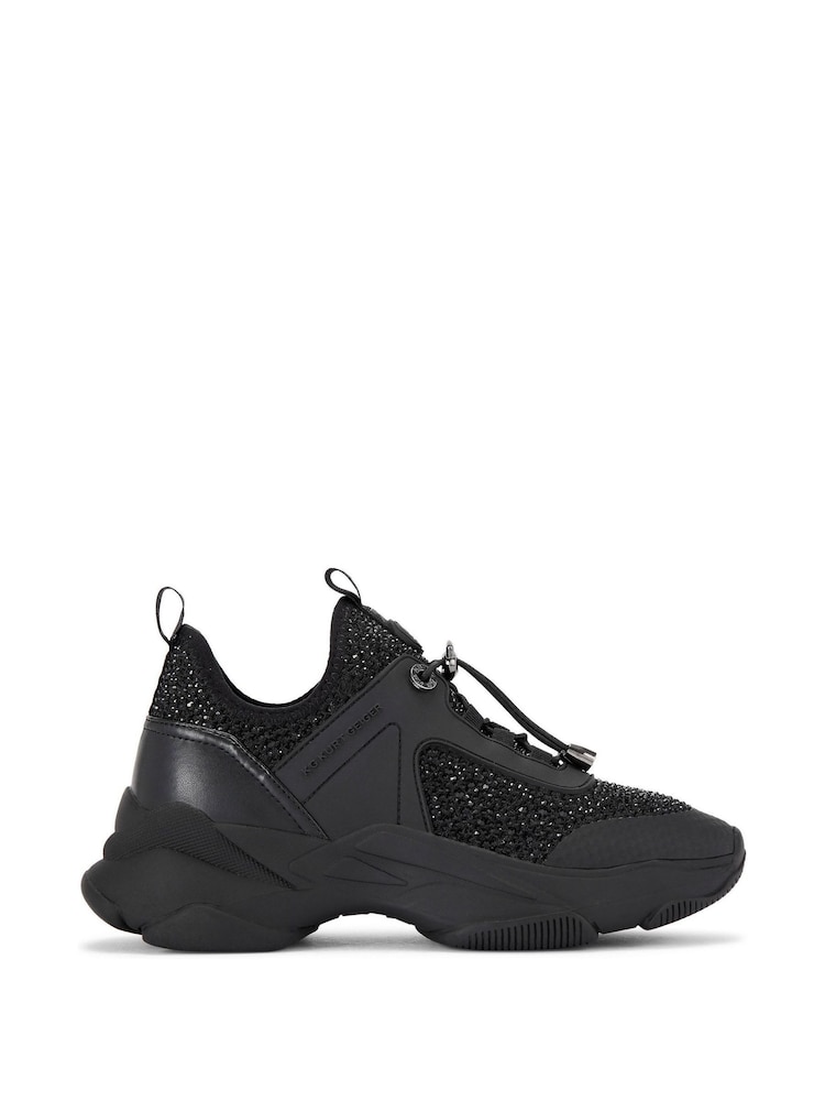 Buy KG Kurt Geiger Black Lighter Laceless Trainers from Next Oman
