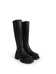 KG Kurt Geiger Trekker Sock Knee2 Black Boots - Slika 3 iz 5