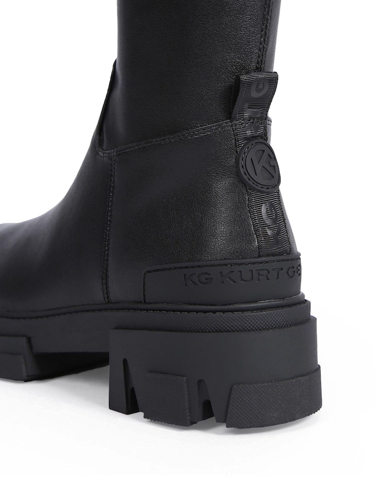 KG Kurt Geiger Trekker Sock Knee2 Black Boots - Slika 5 iz 5