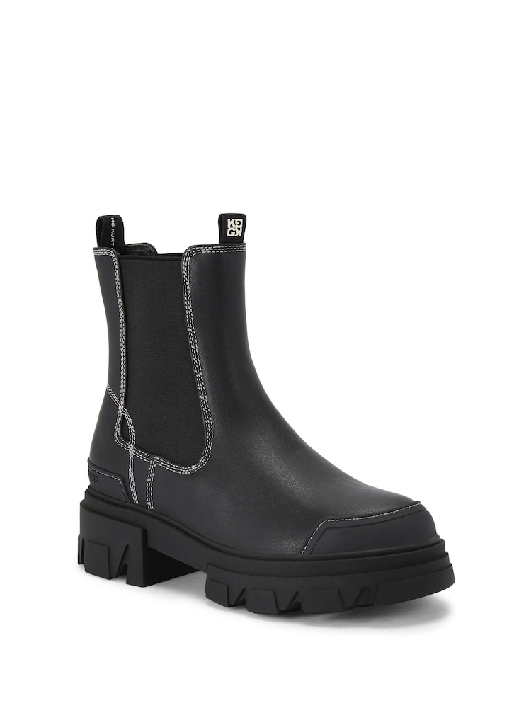 Kg Kurt Geiger Trekker Chelsea Black Boots - Image 2 of 4