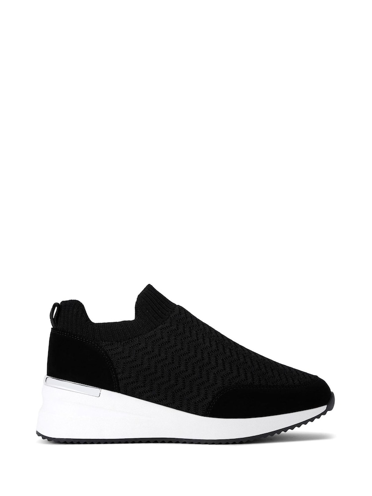 KG Kurt Geiger Lois Black Trainers - Image 2 of 5