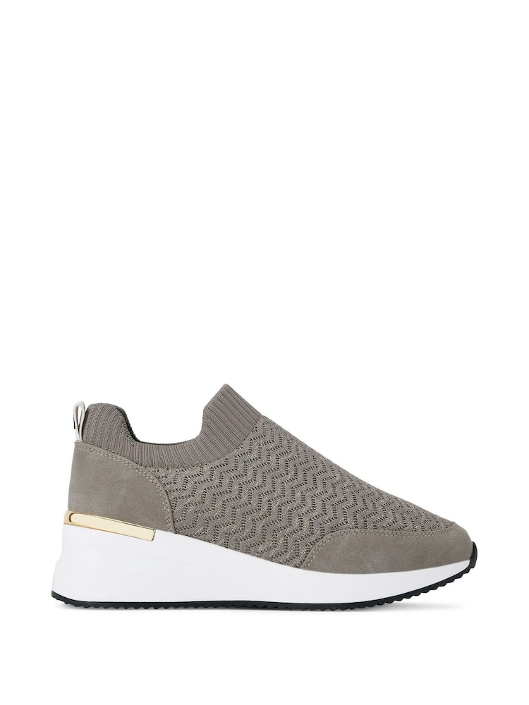 KG Kurt Geiger Natural Lois Trainers - Image 1 of 5 KG Kurt Geiger Natural Lois Trainers - Image 1 of 5