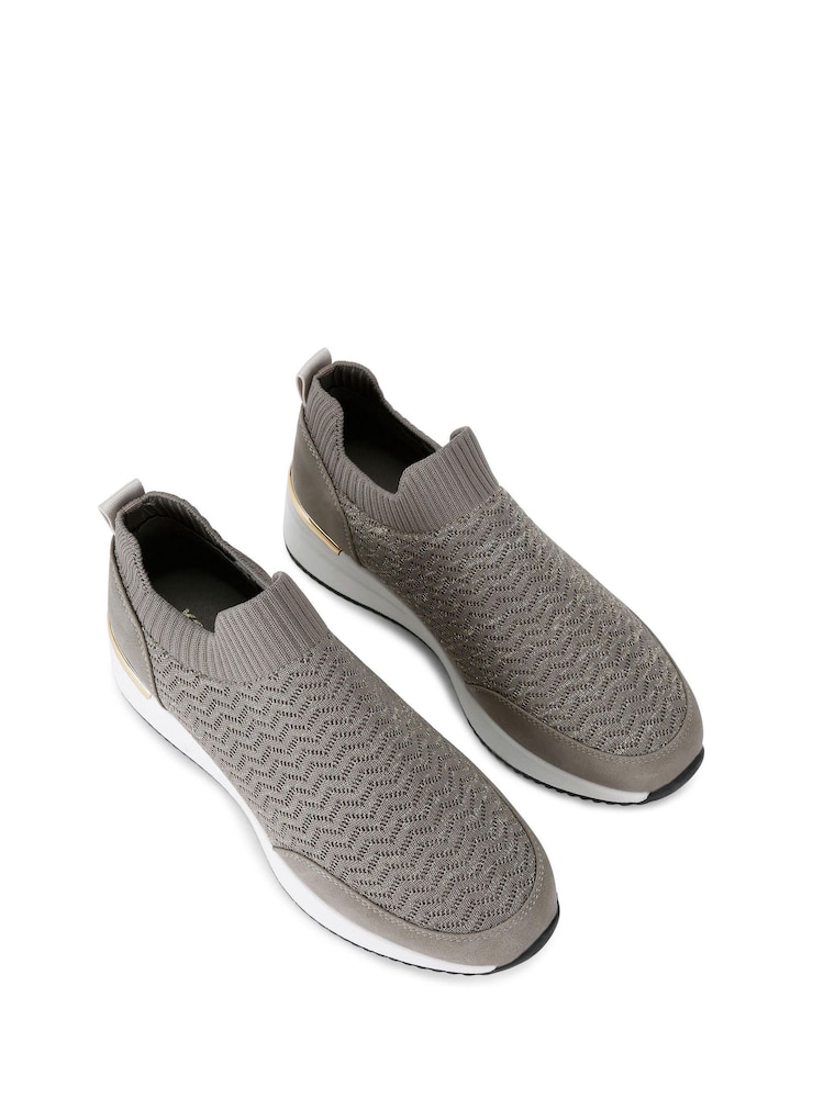 KG Kurt Geiger Natural Lois Trainers - Image 2 of 5 KG Kurt Geiger Natural Lois Trainers - Image 2 of 5
