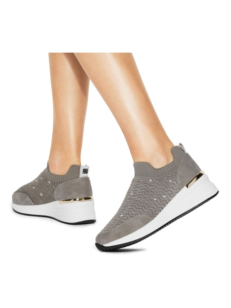 KG Kurt Geiger Natural Lois Trainers - Image 5 of 5 KG Kurt Geiger Natural Lois Trainers - Image 5 of 5