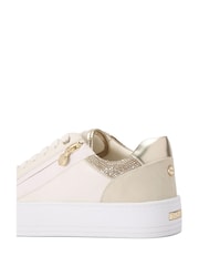 Carvela Statement Zip White Trainers - Image 3 of 6