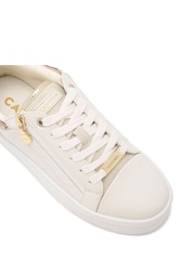 Carvela Statement Zip White Trainers - Image 5 of 6