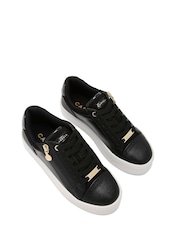 Carvela Statement Zip White Trainers - Image 3 of 6