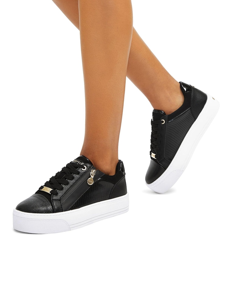 Carvela Statement Zip White Trainers - Image 6 of 6