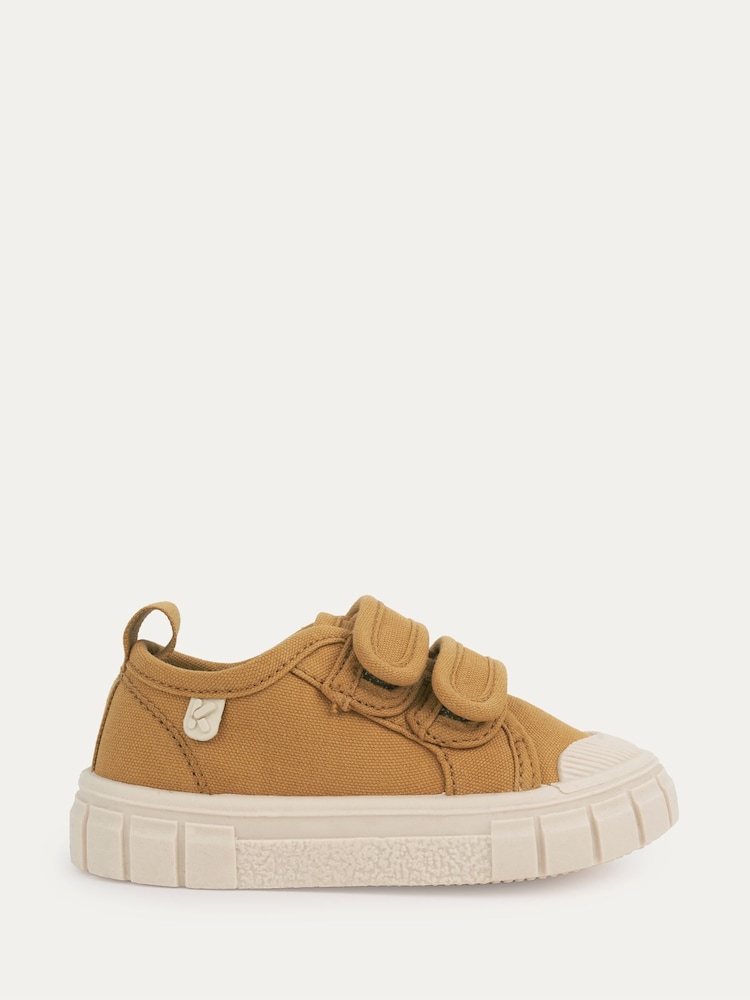 KIDLY Plain Canvas Trainers - Image 1 of 4