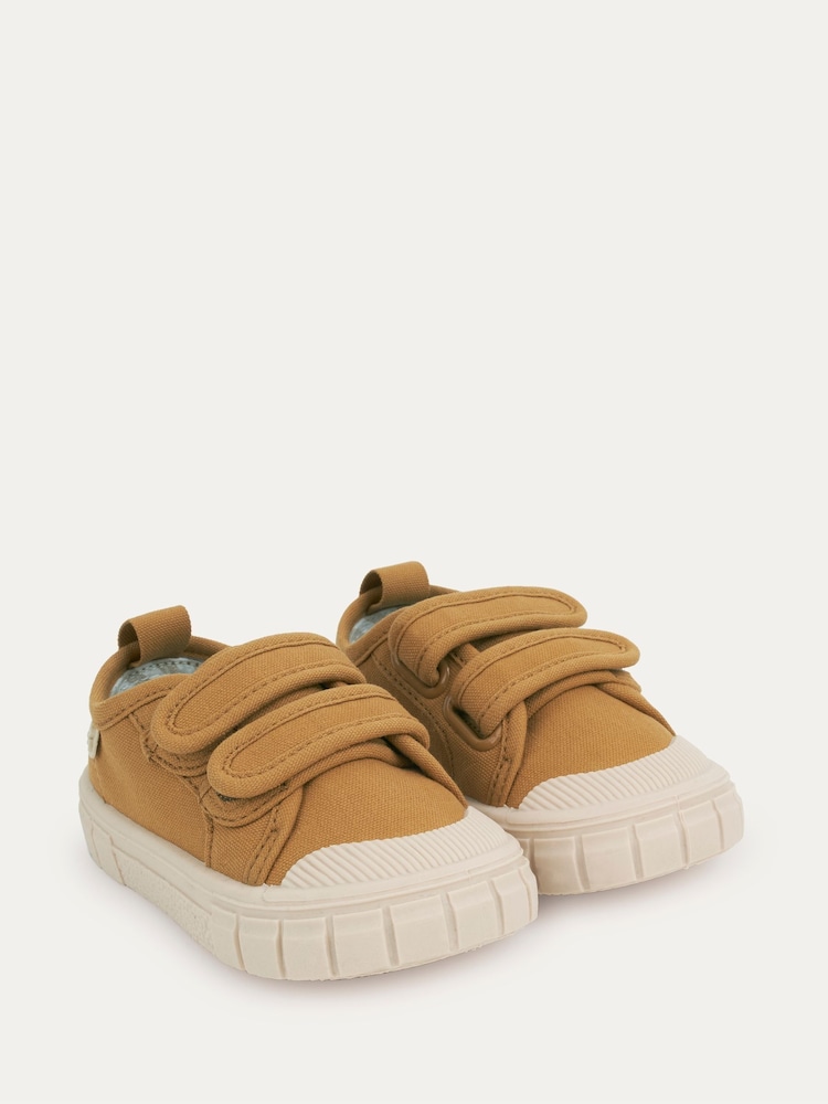 KIDLY Plain Canvas Trainers - Image 2 of 4