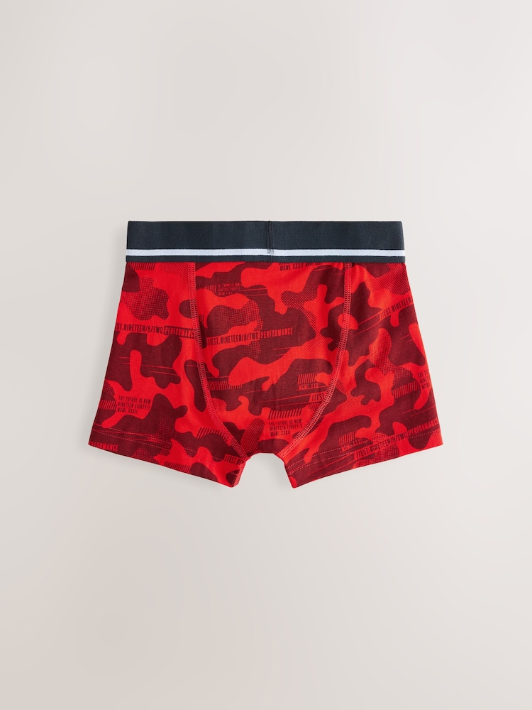 Camouflage Print Boxers 7 Pack (3-16yrs) - Image 3 of 8