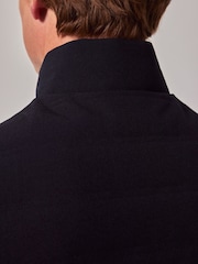Hawes & Curtis Blue Quilted Gilet - Image 3 of 3