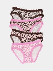 Stripe & Stare Original Knickers 4 Pack - Image 1 of 11