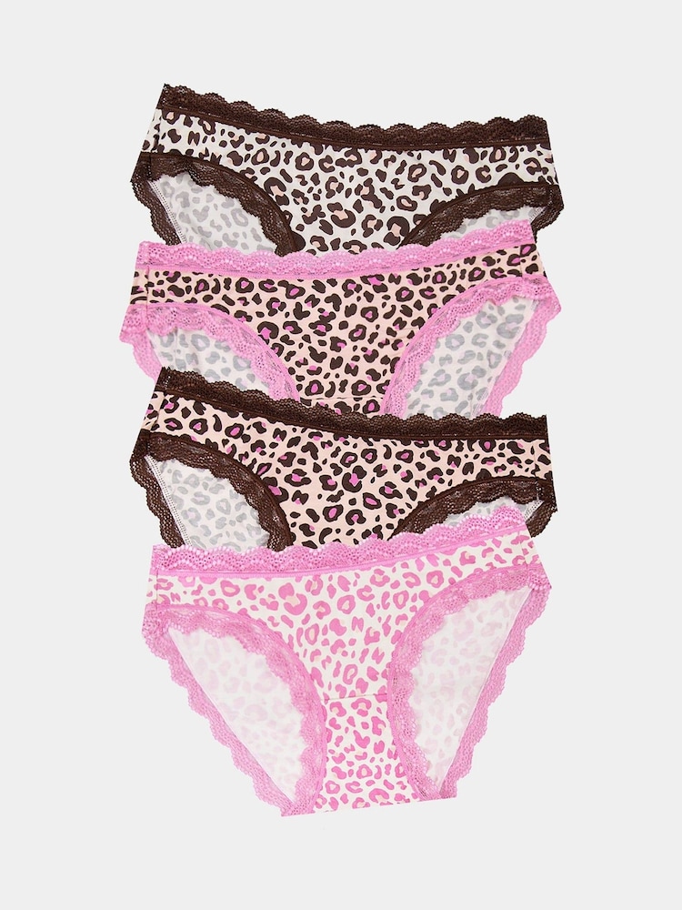 Stripe & Stare Original Knickers 4 Pack - Image 1 of 11