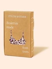 Stripe & Stare Lace Pink Bralette - Image 6 of 6