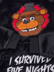 Vanilla Underground Black Boys Five Nights at Freddy's Blanket Hoodie - Image 4 of 6