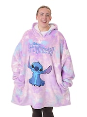 Vanilla Underground Pink Ladies Lilo & Stitch Blanket Hoodie - Image 1 of 6