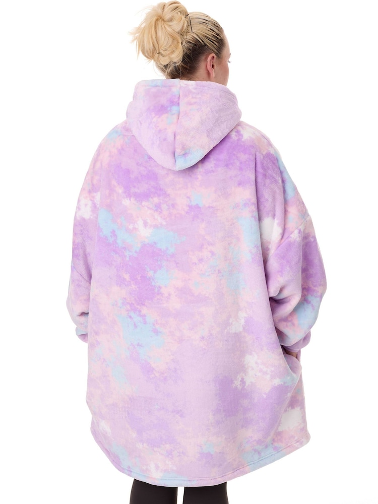 Vanilla Underground Pink Ladies Lilo & Stitch Blanket Hoodie - Image 2 of 6