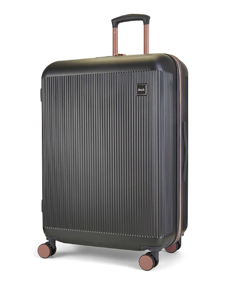 Rock Luggage Grey Aria 3pc Suitcases Set - Image 2 of 6