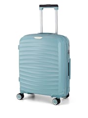 Rock Luggage Blue Sunwave Cabin Suitcase - Image 2 of 6