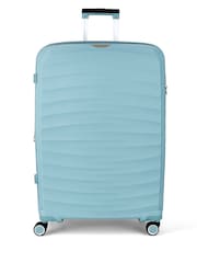 Rock Luggage Large Blue Sunwave Suitcase - Image 2 of 6