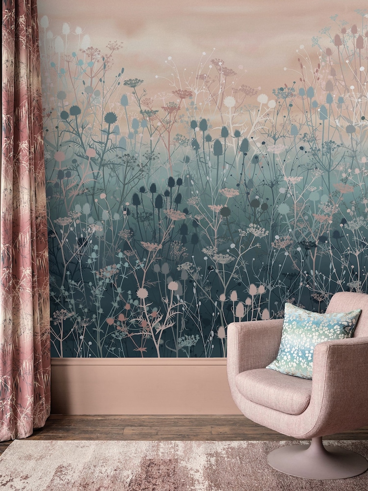 Clarissa Hulse Dusk Tanias Garden Fixed Size 4M Mural - Image 2 of 4