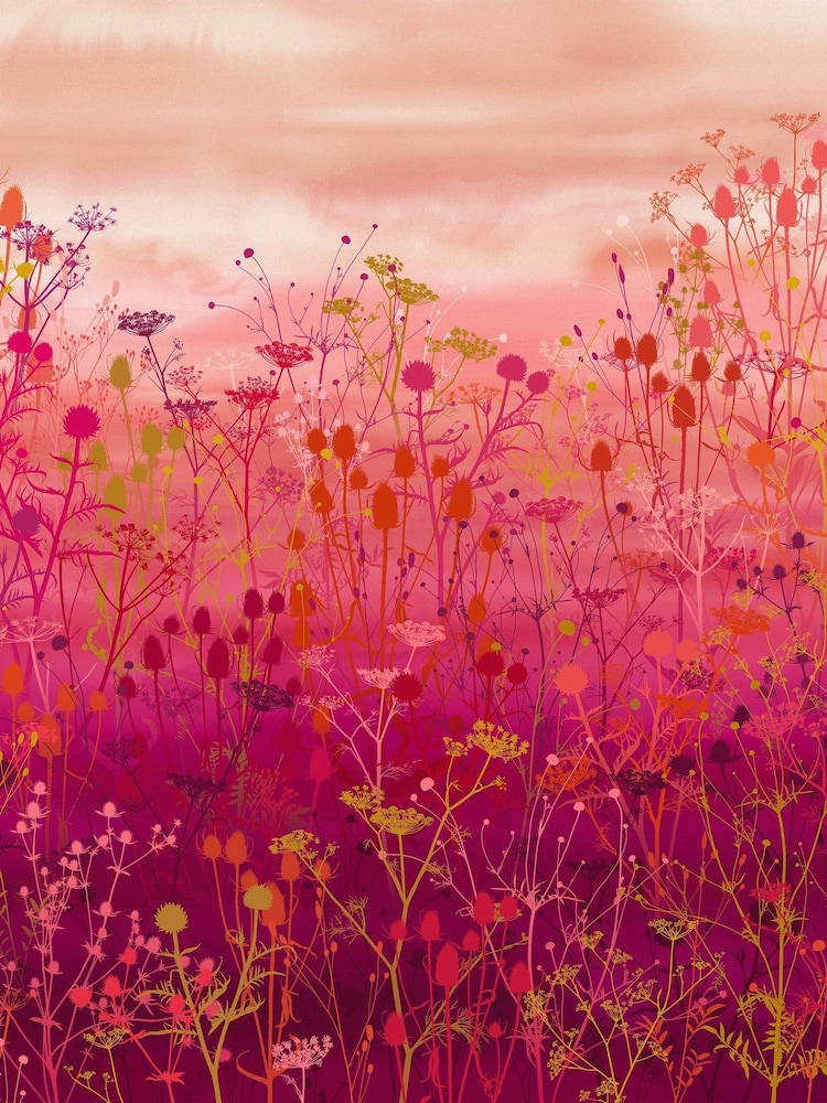 Clarissa Hulse Sunset Tanias Garden Fixed Size 4M Mural - Image 1 of 4